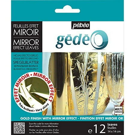 Real Gold Leaf - PEBEO 766549 GEDEO MIRROR EFFECT LEAF GOLD