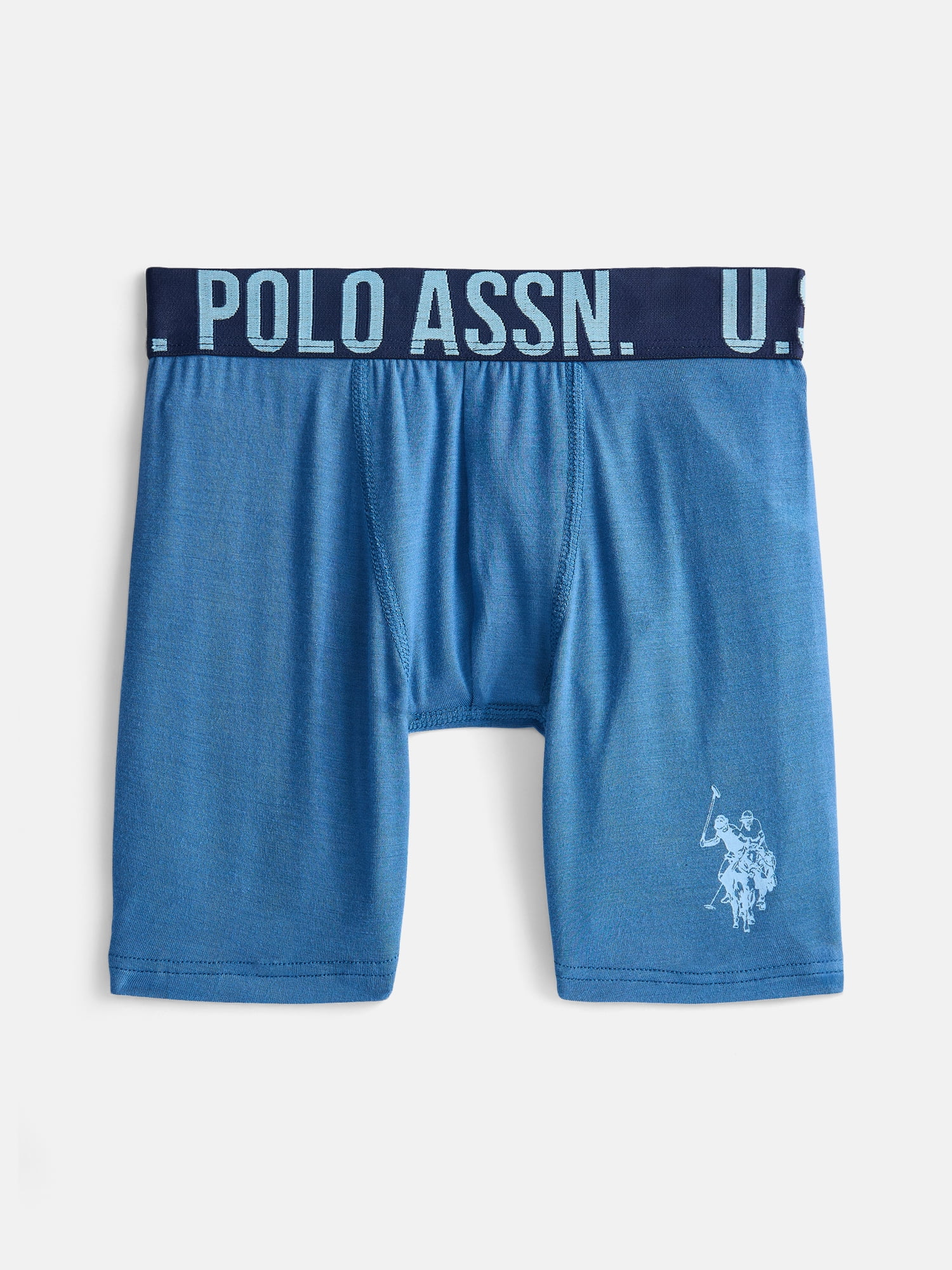 U.S. Polo Assn. Boys Boxer Briefs, 5 Pack, Sizes S-XXL