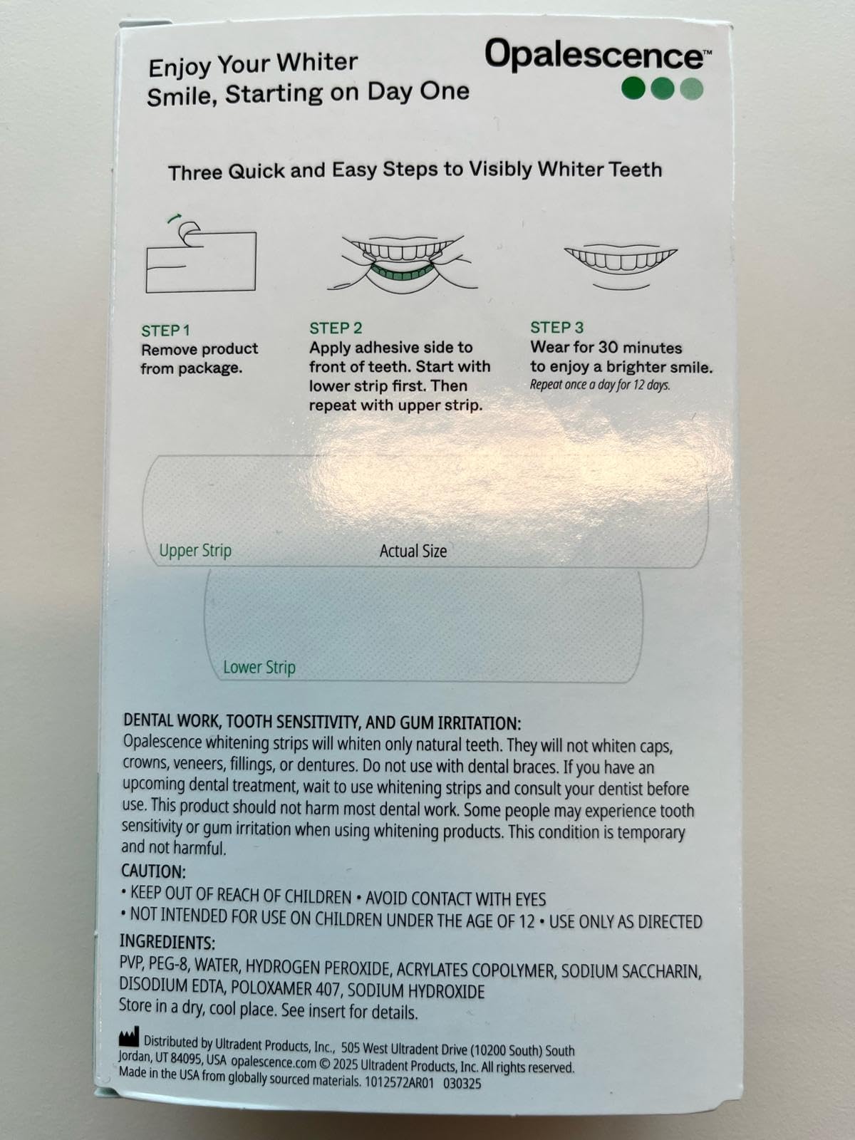 Opalescence Teeth Whitening Strips (12 Treatments) photo 8