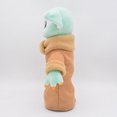 thumbnail image 4 of 30cm 25cm Baby Yoda animatronic War niños juguetes de Peluche almohada de dibujos animados Peluche lindo Star Master chico muñeco de peluche de juguete para niños oso de fresa Juguete, 4 of 6