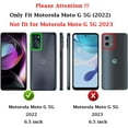 thumbnail image 2 of for Moto G 5G 2022 Case with Slide Camera Cover HD Screen Protector [Military Grade 16ft. Drop Tested] Magnetic Ring Holder Kickstand Protective Phone Case for Motorola Moto G 5G 2022, Red, 2 of 17