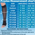 thumbnail image 3 of Made in USA Toeless Women Compression Socks 15-20mmHg Varicose Veins, Black, XL, 3 of 11