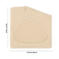 thumbnail image 4 of 1 Par Almohadillas Metatarsianas Mangas Cojín para Mujeres (beige S), 4 of 4