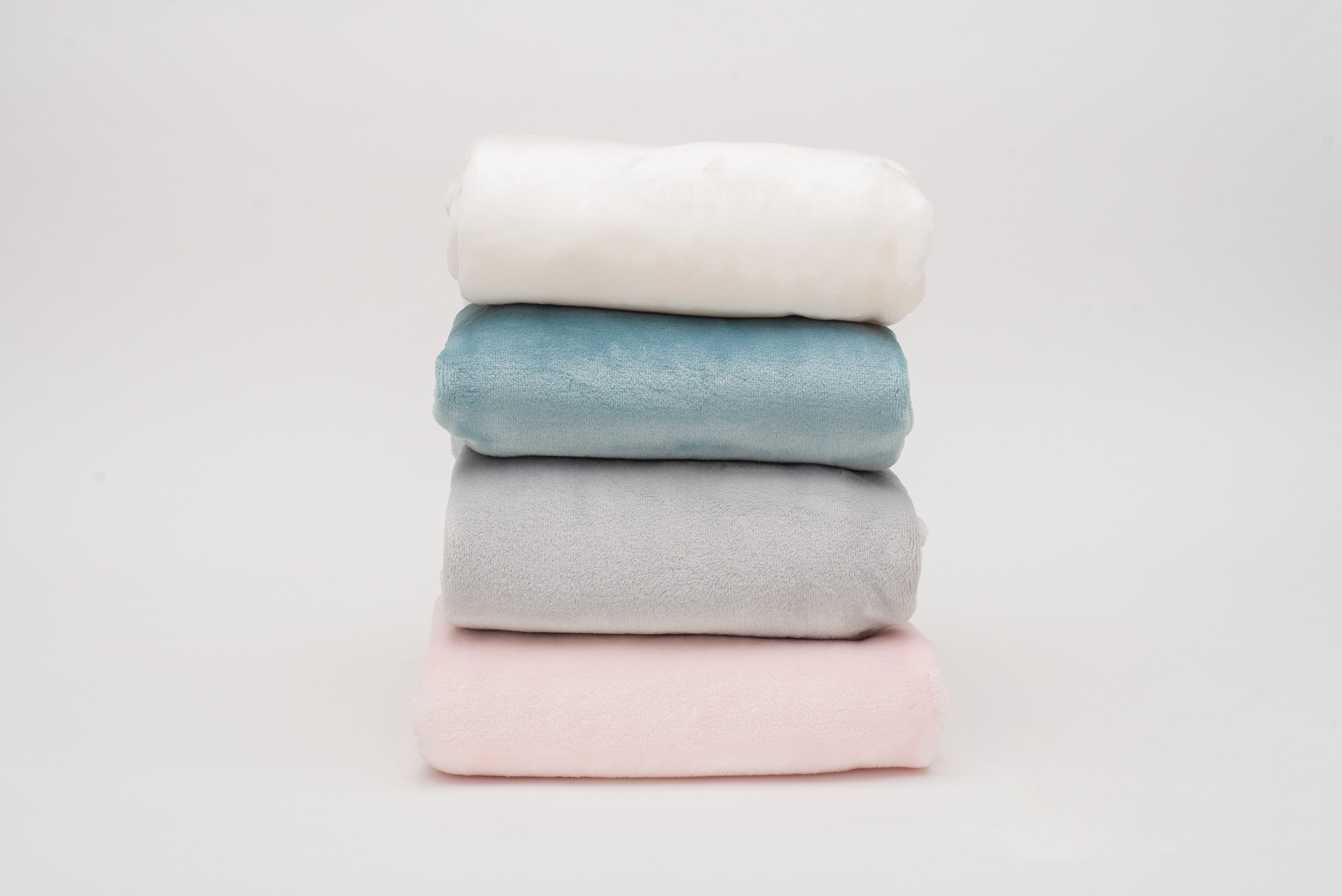 American Blanket Company Luster Loft Fold-over Infant Blanket Softest Pink 30in x 40in Unisex