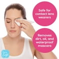 thumbnail image 6 of Simply Soft Premium Makeup Remover Towelettes, Citrus Scented Wipes, 50 Count (2 Packs of 25), 6 of 7
