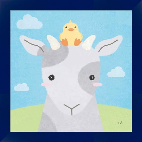 Great Art Now Barn Buddies IV by Moira Hershey, Framed Wall Art, 14W x 14H