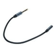 thumbnail image 1 of Cable Masculino de 1,5 mm de 1/8 Pulgadas A 6,35 mm 1/4 Pulgadas, Adaptador de Sonido Sin Pérdidas de 1/4 Pulgadas A 3.5 mm 1 Pie para amplificador para piano, 1 of 7