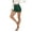 Green, variant on Aayomet Plus Size Shorts for Women Womens Casual Shiny Leg Shorts High Waisted Leather Shorts,Black S