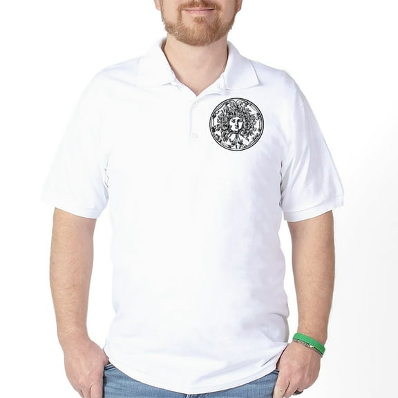 CafePress - Medusa Golf Shirt - Golf Shirt, Pique Knit Golf Polo