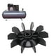 thumbnail image 5 of Aspa Peque?a del Ventilador del Compresor de Aire, Accesorios del Compresor de Aire, Aspa del Motor Directo En Línea, Eje de 14 Mm de Diámetro Exterior de 135 Mm EOTVIA No, 5 of 7