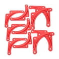 thumbnail image 4 of FUTUREORYY 10 Pcs Support d'Angle pour Échelle en Alliage d'Aluminium pour Usage Usine Rouge, 4 of 8