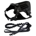 thumbnail image 1 of Arnés táctico para perros grandes, arnés para perros resistente con asa, chaleco para perros de servicio sin tirones de raza grande, militar ajustable, 1 of 5