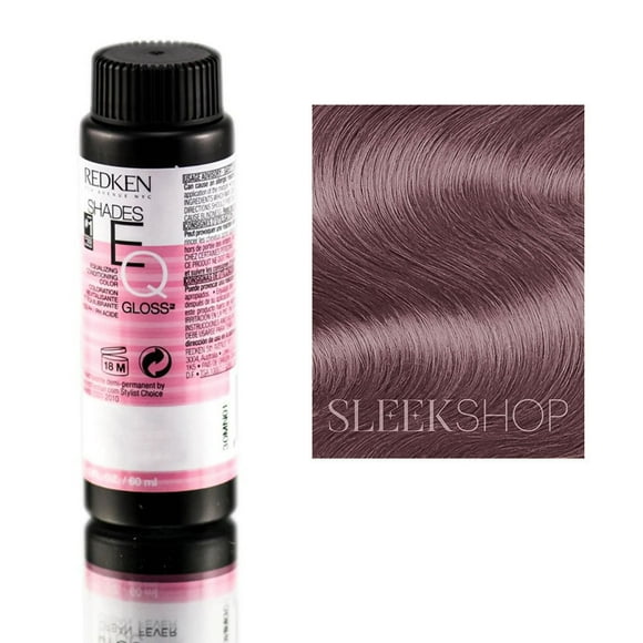 Redken Shades EQ Demi-Permanent Equalizing Conditioning Color Gloss, Ammonia-Free - 06VRo (6VRo) - Mauve Rose