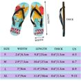 thumbnail image 2 of GZHJMY Women Flip Flops Slippers Christmas New Year Winter Robin Birds Animal Sandals for Beach Summer Shower Men Boy Girl Kid Summer Slippers, 2 of 5