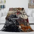 thumbnail image 1 of Redemption Fluffy 3D Printed Blanket - Arthur Morgan Soft Blanket Birthday Gift, 1 of 8