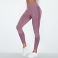 thumbnail image 6 of Women's High Waist Workout Leggings with Pockets Thick Comfortable Yoga and Running Pants for Training, 6 of 9