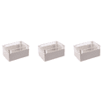 thumbnail image 1 of 3X Clear Cover Plastic Electronic Project Junction Box 100 x 68 x 50mm, 1 of 9