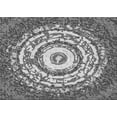 thumbnail image 1 of Ahgly Company Machine Washable Indoor Rectangle Transitional Gray Cloud Gray Area Rugs, 2' x 4', 1 of 7