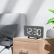 thumbnail image 3 of Reloj despertador digital electrónico Modo de atenuación automática Función de repetición fácil Pantalla LED grande Reloj de pared de escritorio BLESIY reloj despertador digital, 3 of 8