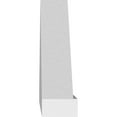 thumbnail image 4 of Ekena Millwork 24"W x 7"H x 2"P (Pitch 6/12) Peaked Cap Smooth Architectural Grade PVC Pediment, 4 of 8