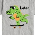 thumbnail image 3 of Instant Message - Later Gator - Toddler & Youth Short Sleeve Graphic T-Shirt, 3 of 6