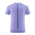 thumbnail image 5 of NIEWTR Mens Athletic Shirts Moisture-Wicking Quick Dry Workout Tees Lightweight Crewneck T-Shirts for Running Gym Casual Work（Purple,M), 5 of 5