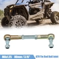 thumbnail image 2 of 2pcs M8 80mm Steering Tie Rod for 50cc 70cc 90cc 110cc 125cc 150cc 200cc 250cc ATV Four Wheeler Quad Steering Suspension, 2 of 6