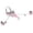 Pink_UU, variant on AurumEdge Leg Stretcher Machine, 330 Lbs Heavy Duty Splits Machine, Improve Flexibility Leg Stretching Training Equipment for Ballet, Cheerleading Dance, Gymnastics, Yoga Clearance Leg Stretcher
