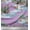 Amethyst, variant on Soimoi White Silk Fabric Animals & Pine Tree Printed Fabric 1 Yard 42 Inch Wide