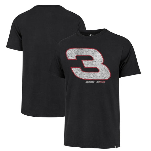 Men's '47 Black Austin Dillon Driver Number Franklin T-Shirt