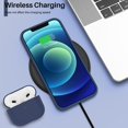 thumbnail image 5 of Compatible with iPhone 12 Mini Case, Slim Liquid Silicone 3 Layers Full Covered Soft Gel Rubber with Microfiber Case Cover 5.4 inch-Navy Blue, 5 of 6