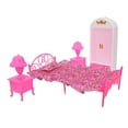 thumbnail image 2 of Doll House Accessories, Mini Bed Toy, Durable Easy To Carry And Store, For Girls Home, 2 of 8