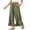 Green, variant on Eytino Pants for Women Wide Leg Elastic Waist Casual Trousers High Waisted Ruffle Hem Palazzo Pants with Pockets