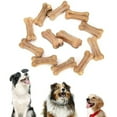 thumbnail image 2 of Pet Dogs Bone Natural Bone Chew Eight Guts Filled Rawhide Dog Bone Tasty Chew Treats For Small Dog/large Dog (12 Pcs/3 Inch), 2 of 5