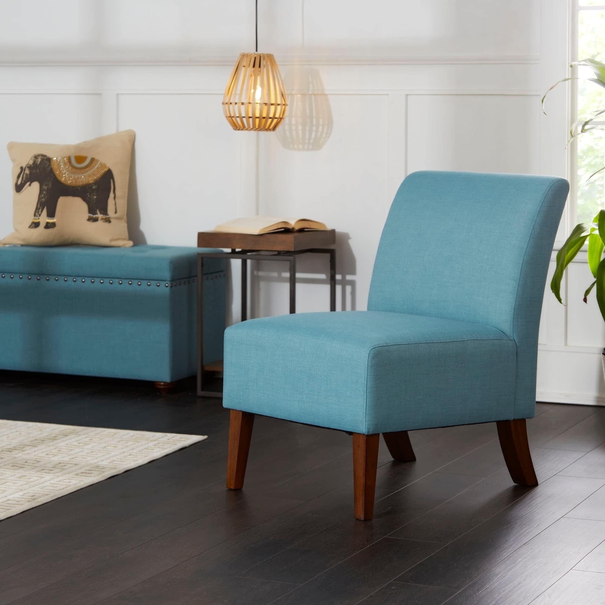 Lucas Armless Upholstered Occassional Chair