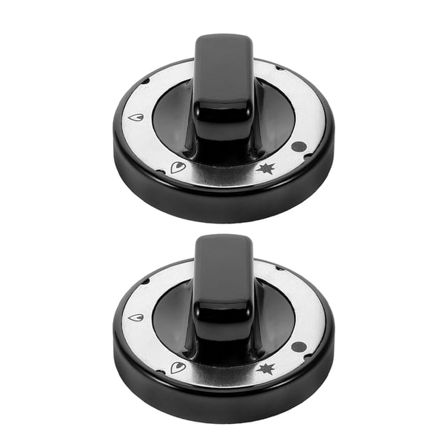 KAKOWELY gas grill knobs 2pcs Knobs For Commercial Kitchen Appliances Stylish Stove Control Buttons Universal Cooker Knobs For Gas Grills And Ovens2.76"X2.76"X1.18"