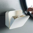 thumbnail image 3 of Traceless Wall-hung Sealed Dust-proof Bathroom Storage Box Cotton Swab Garbage Bag Paper Towel Stor, 3 of 5