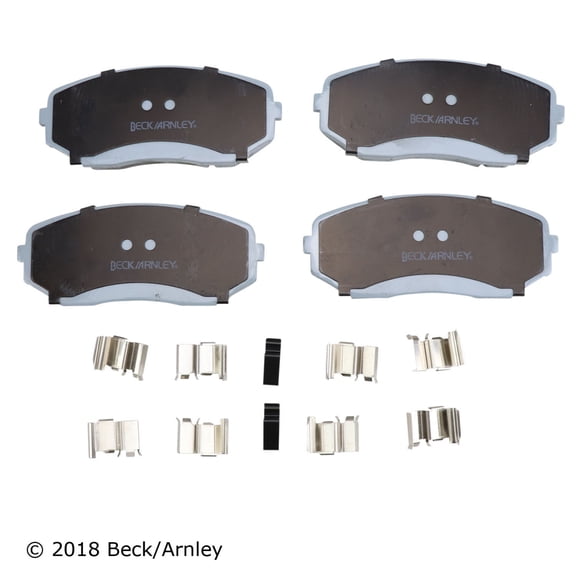 BeckArnley 085-6748 Premium Asm Pads W / Hardware
