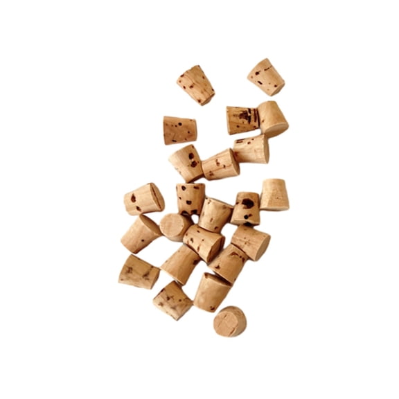 CIYISON Bird Chew Toy, Parrots Cage Toy Natural Wood Molar Corks Toy for Budgies Parrots Small Size Birds for Cage