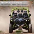 thumbnail image 4 of Pyle PLUTV41BK 2 Way 4" 800W Off Road Waterproof Marine Speaker System (2 Pack), 4 of 7