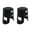 Black, variant on TOP-MAX 2PCS Wine Bottle Stopper Stainless Steels Wine Stoppers with Silicone Reusable Wine Saver Sealer Wine Corks (Black)