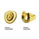 thumbnail image 3 of Stylish Western Themed Ring Handmade Cowboy Hat/Horseshoe Ring Gold Plated Copper Women Ring Fashion Accessory, 3 of 5
