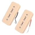 thumbnail image 1 of s de Puente Y Cuello de Barra de Jabón P90 de 2 Piezas, Espaciado de Polos de 50/52 Piezas de Guitarra Eléctrica Gloria Pastillas de barra de jabón P90, 1 of 8