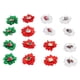 thumbnail image 3 of Juego de 16 piezas para perros medianos y pequeños con bandas de goma y lazos navideños multicolores para el pelo de mascotas, 3 of 8