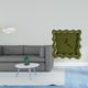 thumbnail image 2 of Bandeja De Tocador Rectangular Nórdica Y Organizador De Reloj De Pared Cuadrado Para Comedor, Oficina, Hogar, Dormitorio, Baño, Granja, Aula, Cocina, Estudio, 2 of 8
