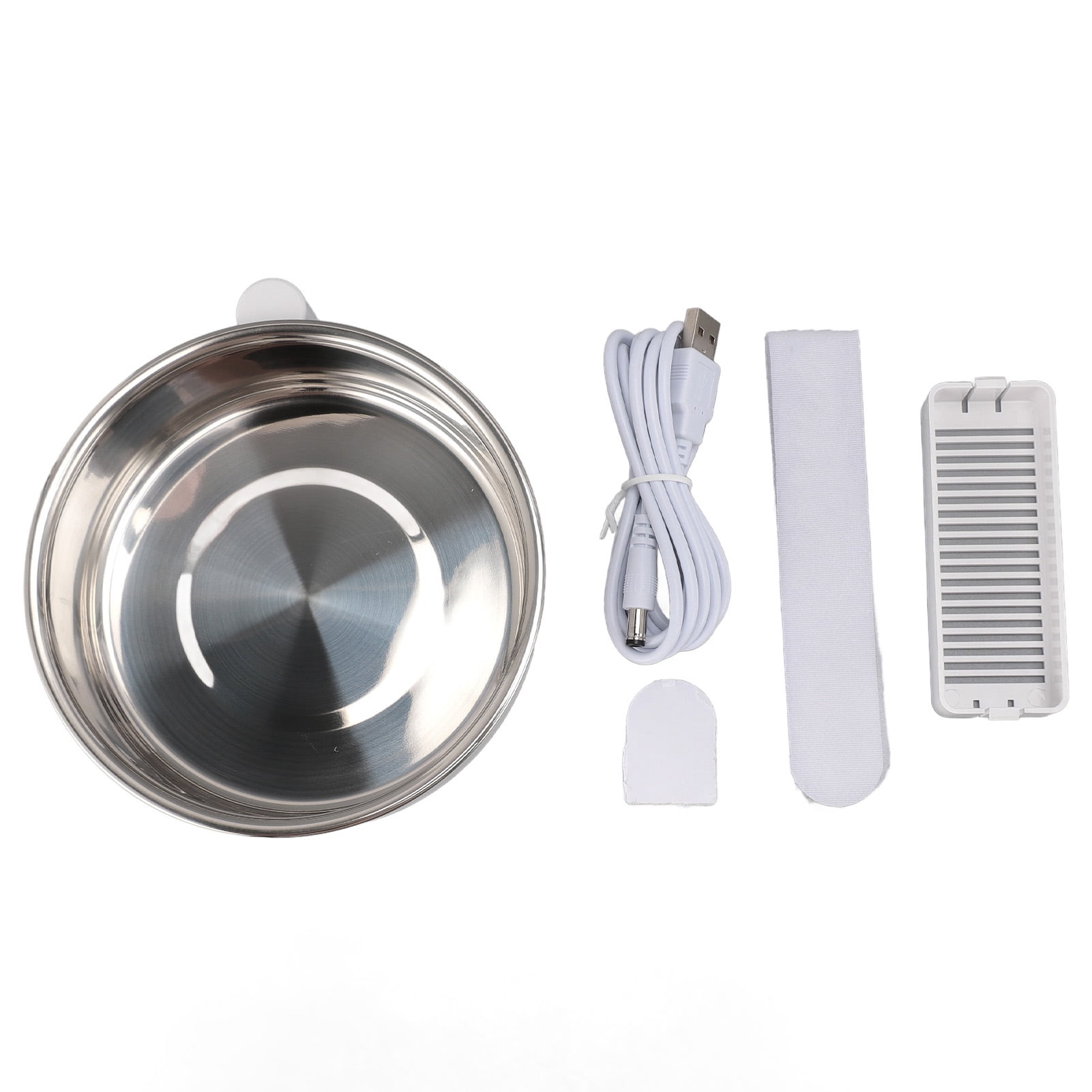 Yajisi 2.4GHz WiFi Smart Automatic Pet Feeder & Food Dispenser for Cats and Dogs, App Control, Up to 10 Meals Per Day, Stainless Steel Bowl, 11.4 inches / 29 cm