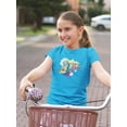 thumbnail image 2 of Kids On A Rainbow Train T-Shirt Juniors -Image by Shutterstock,  x-Large, 2 of 4