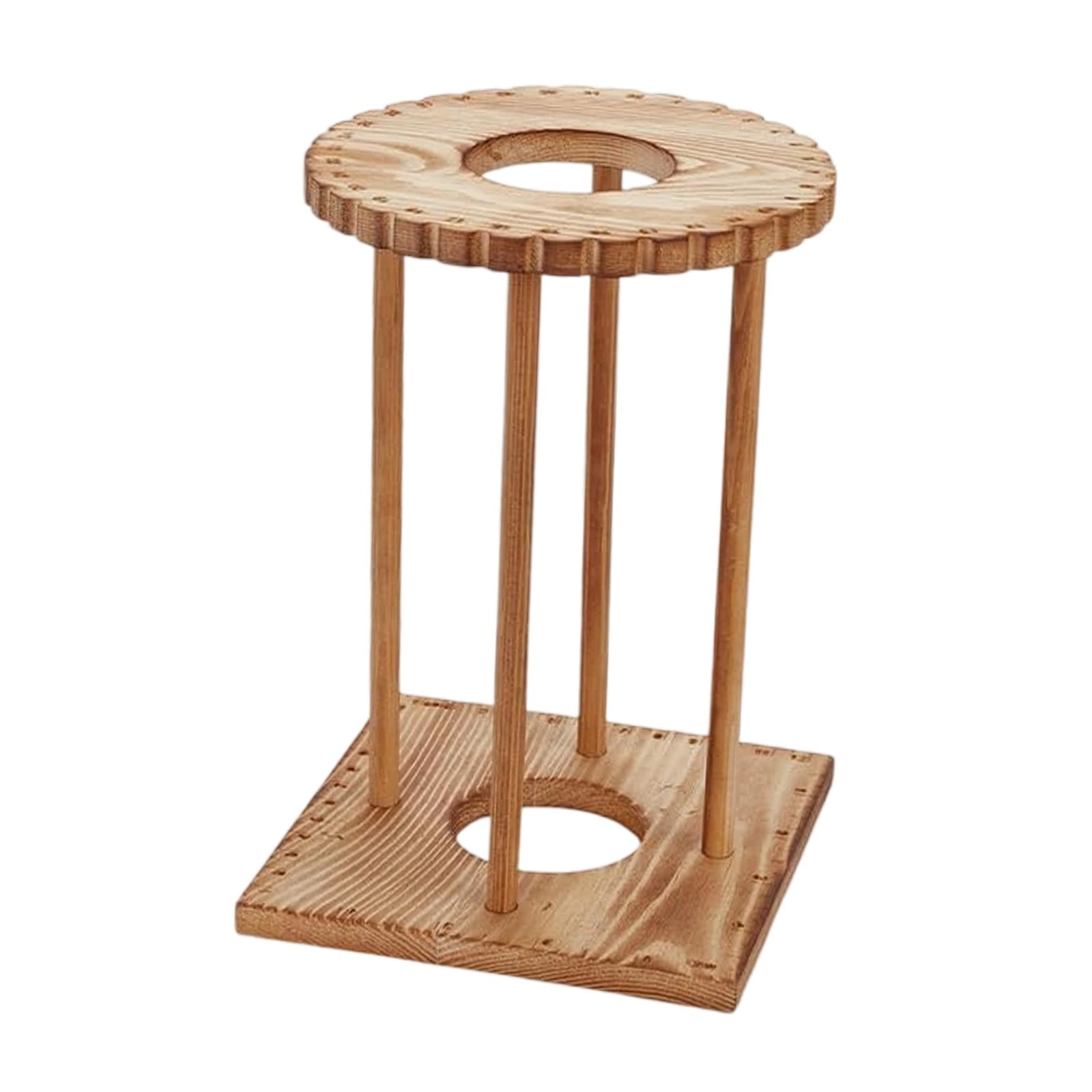 Kumihimo Disk Rack Beading Cord Disc Wooden Braiding Tool for Jewelry Making Home Crafting Beginners