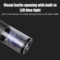 thumbnail image 2 of Electric Wine Opener Set,Automatic Corkscrew, Foil Cutter,Ideal for Home Bar, Kitchen, Parties, Gifts,Battery Operated, 2 of 7