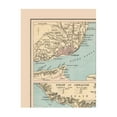 thumbnail image 3 of Historic Map - Spain Portugal Cities - Bartholomew 1892 - 23 x 30.12 - Vintage Wall Art, 3 of 5